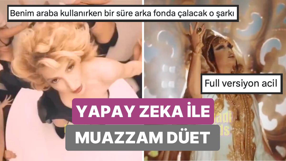 Hande Yener’in Son Dönemde Yeniden Popüler Olan ‘Sopa’ Şarkısına Yapay Zeka ile Bülent Ersoy Dahil Edildi